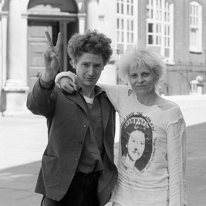 Макларен и Вествуд в 1977 году